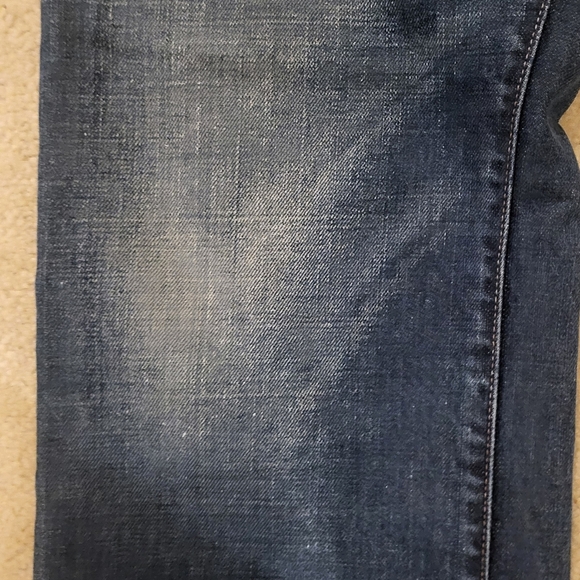 Vintage Diesel Y2K Only The Brave Mens Straight Leg Jeans Snap Button Fly 33x30 - Picture 4 of 14